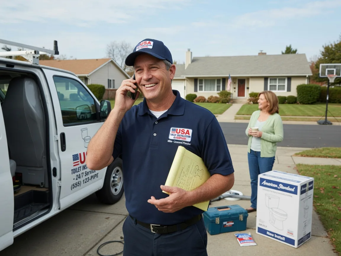 Toilet Installation Litchfield, MI FAQs